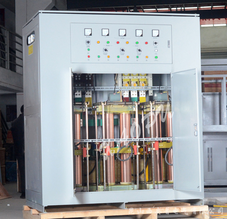 SBW-F/2000KVA三相全自動(dòng)補償電力大功率柱式穩壓柜